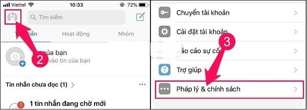 cách khóa messenger tạm thời