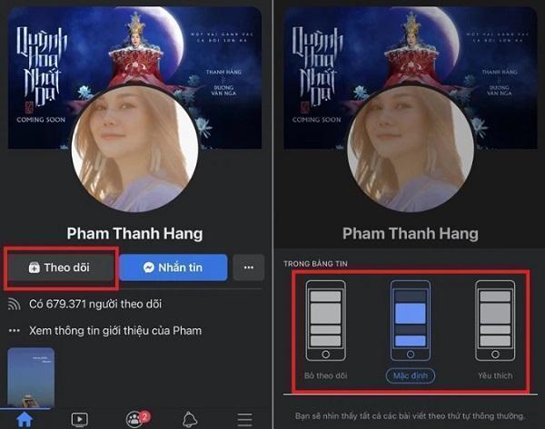 Cách theo dõi facebook người khác bằng điện thoại