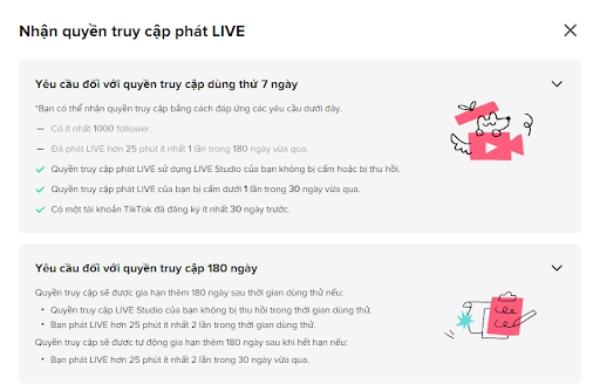 Tải và đăng nhập vào ứng dụng LIVE Studio