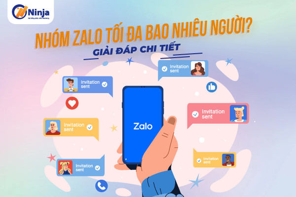 Nhóm zalo tối đa bao nhiêu thành viên